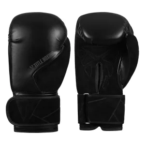Боксерские перчатки ultra bag boxing gloves черные 397 г