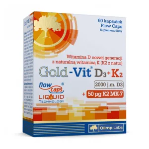 Gold Vit D3 + K2 2000 IU/50 µg - 60 капсул