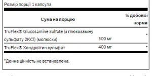 Glucosamine Chondroitin Joint Helth and Mobility - 90 капсул