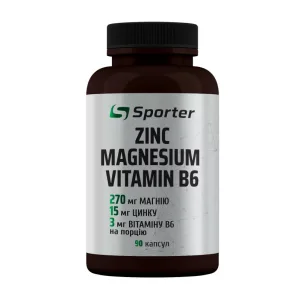Zinc Magnesium Vitamin B6 - 90 капсул