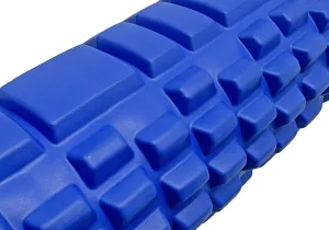 Масажний ролик EasyFit Grid Roller 45 см v.2,1 синій
