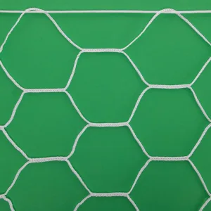 Сетка на ворота футбольные в комплекте из 2 штук CIMA 7,32х2,44х1,5 м белый