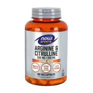 Arginine & Citrulline 500 мг/250 мг - 120 капсул