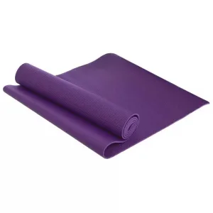 Килимок для йоги та фітнесу Power System PS-4014 PVC Fitness Yoga Mat фіолетовий 173x61x0,6