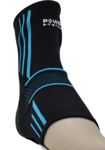 Бандажі на гомілкостоп Power System PS-6022 Ankle Support Evo Black/Blue 2 шт. - XL