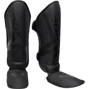 Захист гомілки та стопи RDX SHIN INSTEP T15 чеорний plus XL чорний
