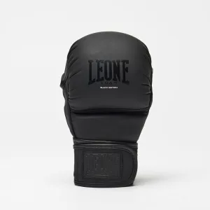 Рукавиці греплінгові для ММА Leone BLACK Edition M (капа в комплекті)