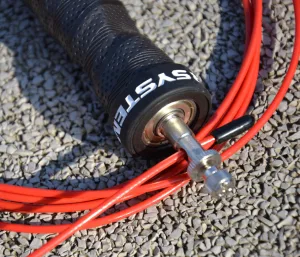 Скакалка швидкісна Power System PS-4079 Hi Spedd Jump Rope чорний 3 m.