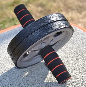 Колесо для преса Power System PS-4042 Dual Core Ab Wheel Grey/Чорний