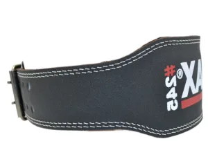 Пояс для важкої атлетики MadMax MFB-245 Full leather шкіряний Black M