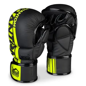 Рукавиці для ММА Phantom APEX Sparring NEON L/XL (капа в подарунок)