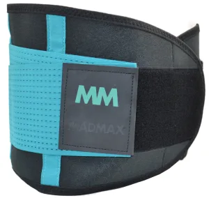 Пояс компресійний MadMax MFA-277 Slimming belt Black/turquoise S