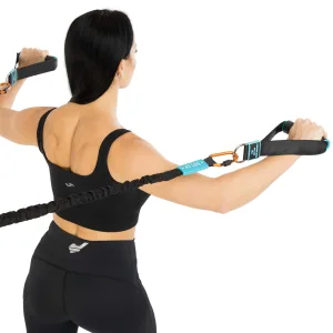 Ручки для еспандерів, резинок та тренажерів STRAP HANDLE PRO LiveUp 2 шт чорний LP8192J