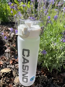 Пляшка для води CASNO 1050 мл KXN-1184 біла