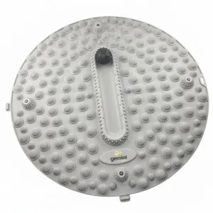 Килимок ортопедичний масажний магнітний з масажним м'ячиком Sport сірий