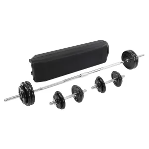 Комплект штанга та гантелі 50 кг