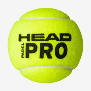 М'ячі для падл-тенісу Head Padel Pro 3B (оригінал)