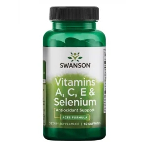 Vitamin A C E + Selenium - 60 софтгелів