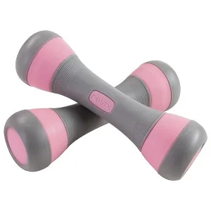 Гантелі для фітнесу набірні 2 шт по 2 кг рожевий
