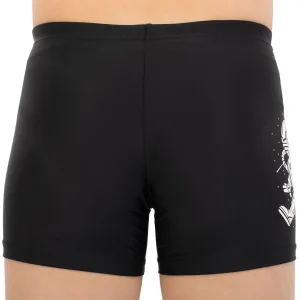 Плавки боксери для хлопчиків для плавання YINGFA вік 4-16 років чорний - 4