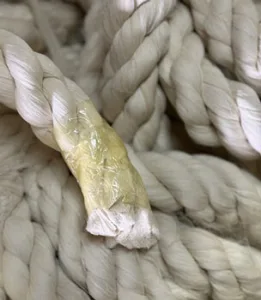 Канат для перетягування 1м х 26 мм білий