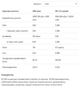 Whey Protein - 908 г Нуга