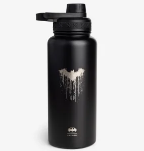 Пляшка для води металева з подвійною вакуумною ізоляцією Bohtal Insulated Bottle 960 мл Black Batman