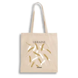 Екошопер BookOpt BK4007 Ukraine колоски бежевий