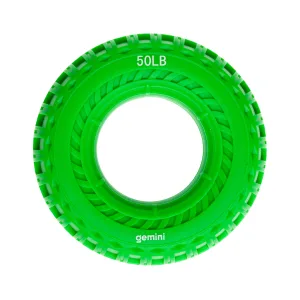 Еспандер кистьовий кільце силікон навантаження 22,5 кг зелений