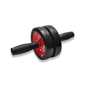 Колесо подвійне для преса (ролик гімнастичний) металевий на підшипнику посилений Pro