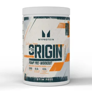 Origin Pre Workout Stim-Free Sour - 30 порцій Апельсин та манго