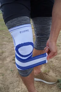 Knee Support Power System PS-6008 Knee Support Pro Blue/White 1 pc. L/XL
