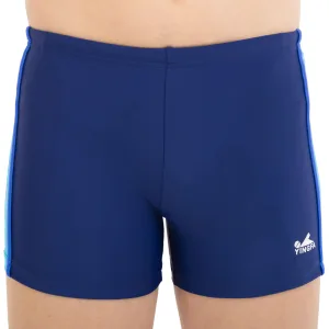 Плавки боксери для хлопчиків для плавання YINGFA вік 4-16 років синій-блакитний - 4