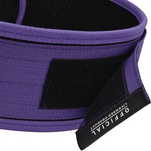 Пояс для важкої атлетики RDX RX1 Weight Lifting Belt Purple S