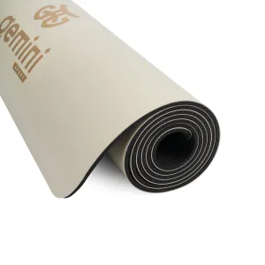 Килимок для йоги каучуковий поліуретан Sport Pro 183 см*68 см*5 мм кремовий