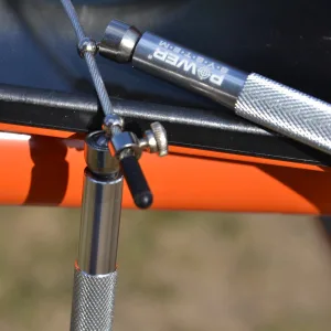 Скакалка швидкісна Power System PS-4064 Ultra Jump Rope срібний 2,75 m.