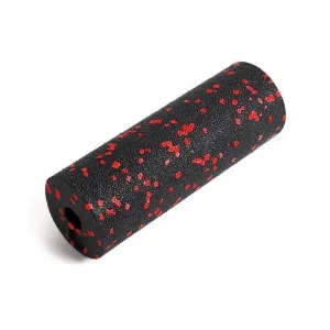 Масажний ролик (роллер) гладкий PowerPlay PP-4346 Mini EPP Foam Roller Чорно/Червоний 15x5,3 см