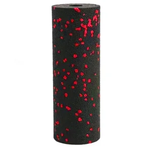 Масажний ролик (роллер) гладкий PowerPlay PP-4346 Mini EPP Foam Roller чорно/червоний 15x5,3 см