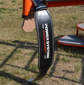 Пояс для важкої атлетики Power System PS-3100 Power шкіряний Black - XXL