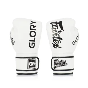 Боксерські рукавиці Fairtex BGVG1 White 14 унцій (бинти в комплекті)