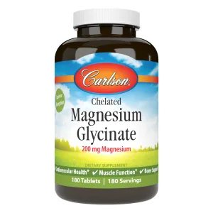 Chelated Magnesium Glycinate - 180 таблеток