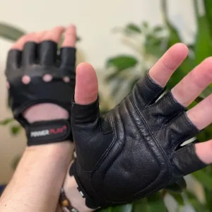 Рукавички для фітнесу PowerPlay 1572 чорні - M