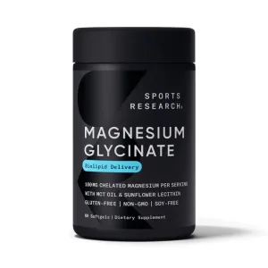 Magnesium Glycinate 160 mg - 60 softgels