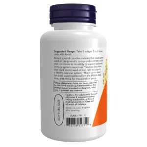 Black Cumin Seed Oil - 1000 мг - 60 софтгелів