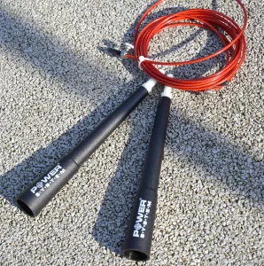 Скакалка скоростная Power System PS-4033 Crossfit Jump Rope Red 2,8 m.