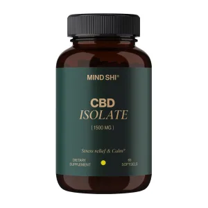 CBD Isolate 1500 мг - 60 софтгель