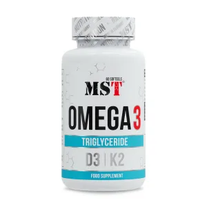 Omega 3 Triglyceride D3 + K2 60 софтгелів
