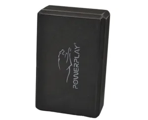 Yoga Block 2 pcs (pair) PowerPlay 4006 Yoga Brick EVA black