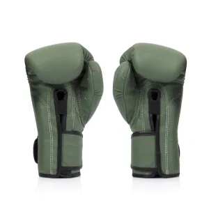 Боксерські рукавиці Fairtex BGV11 Green 16 унцій (бинти в комплекті)