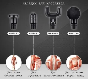 Масажер пістолет Fascial Gun